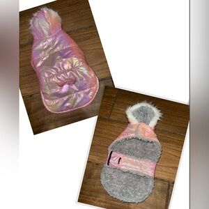 Vibrant Life Pet Hooded Jacket, Pink Shimmer, XS